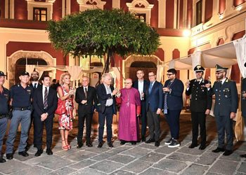 I tre anniversari di Mons. Giudice, la Banca Monte Pruno alla celebrazione in Cattedrale