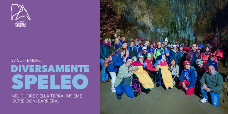 Alle Grotte di Pertosa-Auletta torna “Diversamente Speleo”: l’edizione 2026 in favore de “Il Sorriso di Samuele”