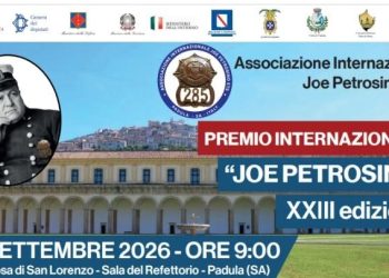A Padula il XXIII premio “Joe Petrosino”: riconoscimenti ai magistrati Alessandra Cerreti e Rosario Ferracane e al giornalista Lirio Abbate