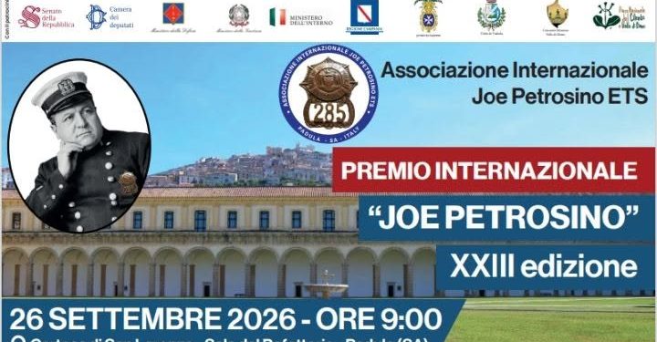 A Padula il XXIII premio “Joe Petrosino”: riconoscimenti ai magistrati Alessandra Cerreti e Rosario Ferracane e al giornalista Lirio Abbate