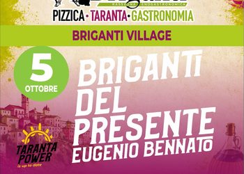 Notti dei Briganti: a Pontecagnano Faiano il 5 ottobre arriva Eugenio Bennato