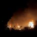 Fiamme nella notte a Pontecagnano Faiano: a fuoco alcune casette in legno