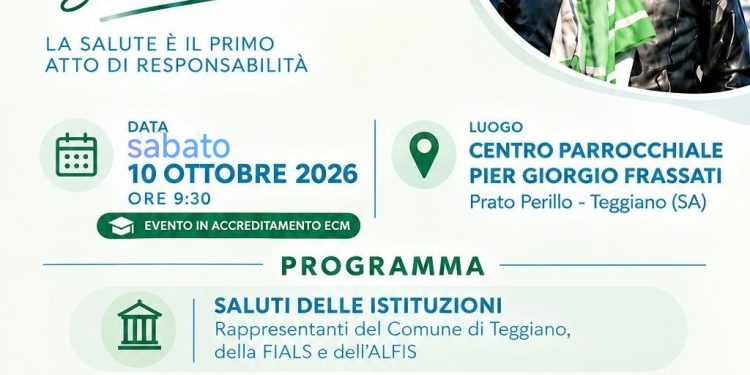 A Teggiano una giornata dedicata alla prevenzione oncologica nel ricordo di Salvatore Di Candia