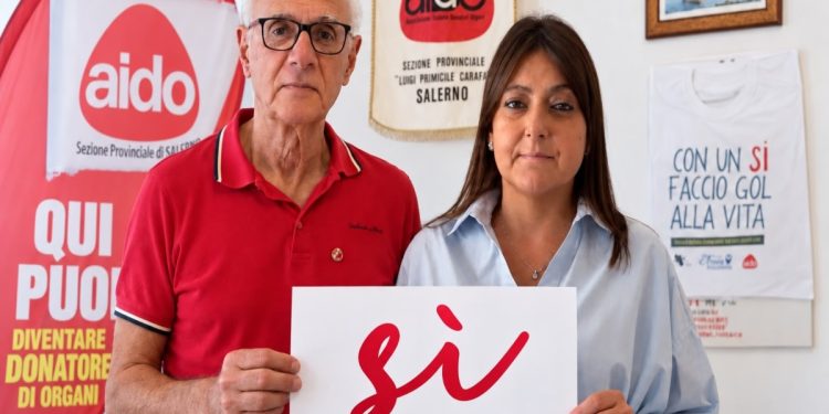 Un Sì che diventa vita: il messaggio di AIDO parte anche dal Vallo di Diano, con Michela Di Brienza e tanti altri volti per la donazione