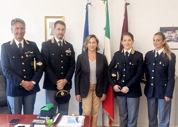 Polizia di Stato, nuovi dirigenti e funzionari incontrano il Questore di Salerno