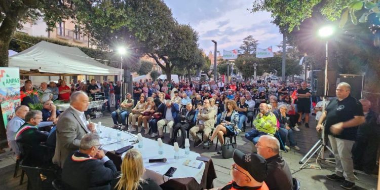 Festa grande i 20 anni della Protezione civile Gopi di Caggiano