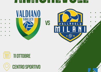 La Valdiano Volley si prepara a una nuova amichevole casalinga con Pallavolo Milani