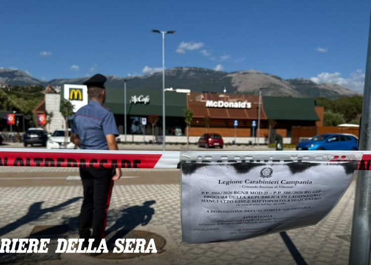 Resta sotto sequestro il McDonald’s di Vibonati, respinto il ricorso