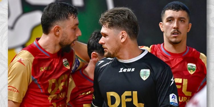 Sporting Sala Consilina, prima sconfitta stagionale: la L84 passa 5-1 nello scontro al vertice