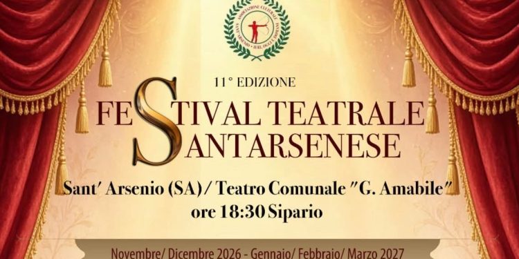 Festival Teatrale Santarsenese: al via la 11ª edizione dal 7 novembre