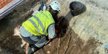 Ancora ossa umane “emergono” dagli scavi a Montesano. Risalgono a secoli fa