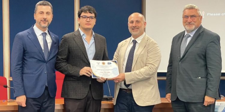 Cerimonia di inaugurazione del Master all’Università di Salerno: consegnata la borsa di studio offerta dalla BCC Monte Pruno