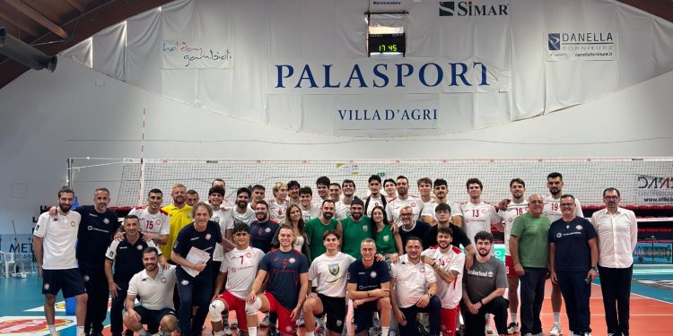 Valdiano Volley, il test con la Rinascita Lagonegro si chiude a favore dei biancorossi: ora si riparte dalla prossima amichevole