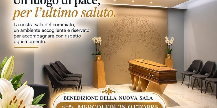 Domani a Polla sarà inaugurata la seconda la sala del commiato “Infinito”