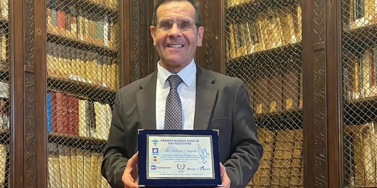 Sanità digitale, premio nazionale per l’ASL Salerno: riconoscimento al dottore Antonio Coppola