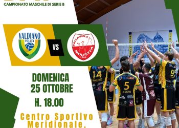 Match d’eccezione per la Valdiano Volley: domenica a San Rufo arriva l’Indeco Molfetta