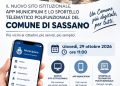 Sassano guarda al futuro: domani la presentazione del nuovo volto digitale del Comune