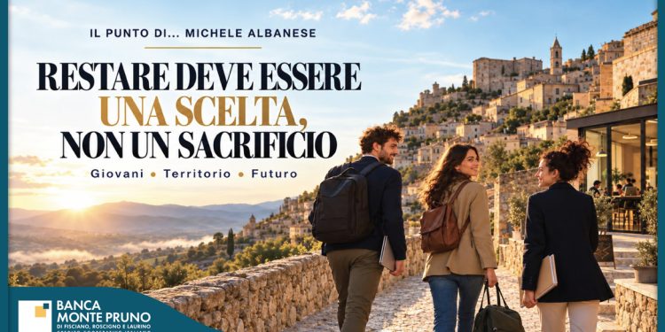 “Restare deve essere una scelta, non un sacrificio”: il punto di Michele Albanese su giovani, territorio e futuro