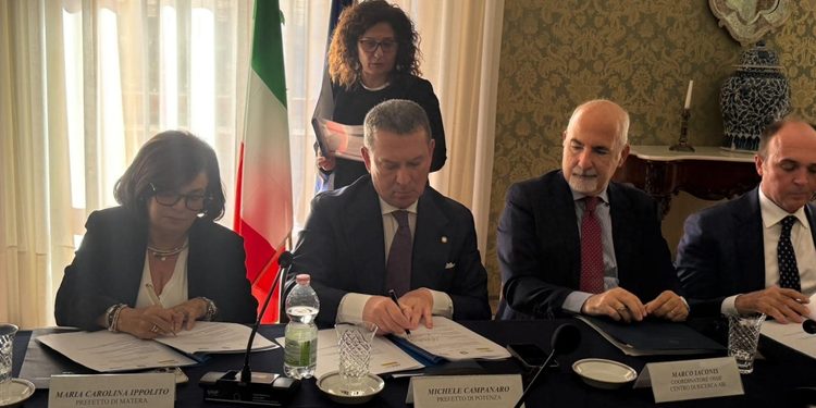 Basilicata, sicurezza di banche e uffici postali: firmato il nuovo Protocollo d’intesa