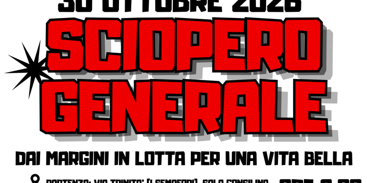 Sciopero generale contro il carovita nel Vallo di Diano. Appuntamento a Sala Consilina il 30 ottobre