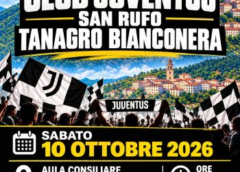 A San Rufo nasce il Juventus Club “Tanagro Bianconera”. Oggi l’incontro con tifosi e simpatizzanti