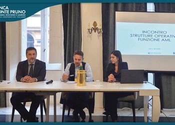 Salerno: la Banca Monte Pruno ospita il Direttore Antiriciclaggio del Gruppo Cassa Centrale Marco Rago